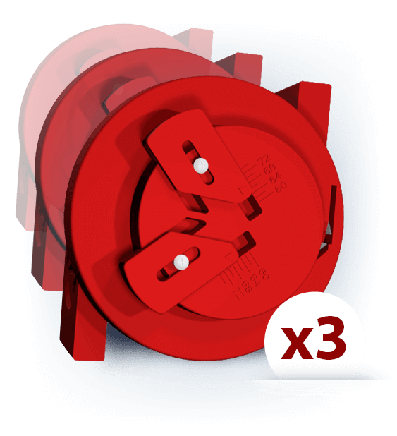 Rotazor 60-74mm ģipškartona frēze